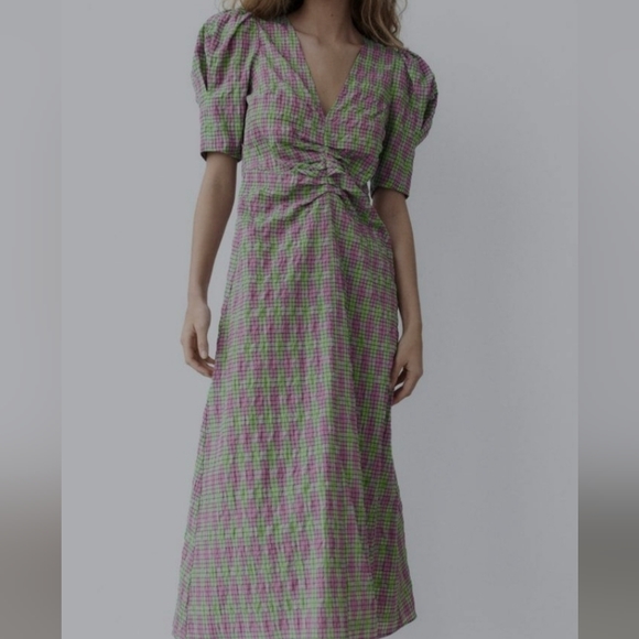 Zara plaid dress - Picture 8 of 14